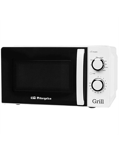 HORNO MICROONDAS CON GRILL 20lt MIG-2130 ORBEGOZO