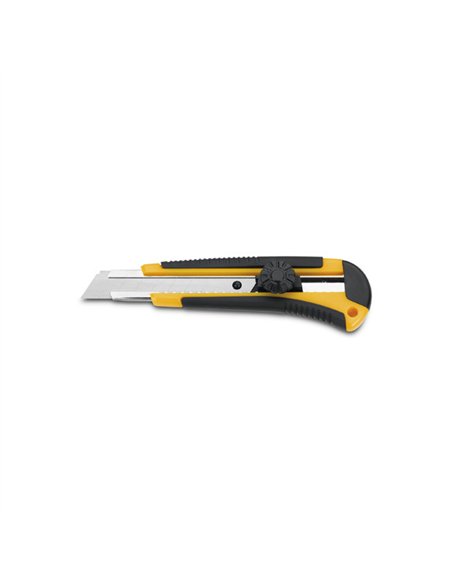 CUTTER  BIMATERIAL HOJA 18mm 17cm 00211 3 CLAVELES
