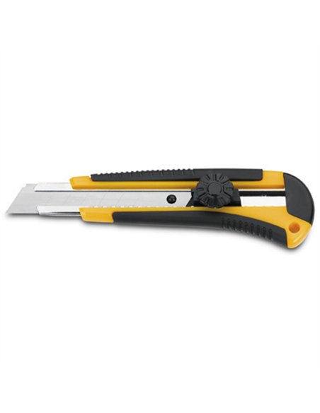 Cutter bimaterial hoja 18mm 17cm 00211 3 claveles