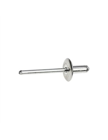 CAJA 250 REMACHES ALUMINIO CABEZA ANCHA 14mm 4,8x10mm