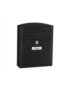BUZON COMPACT NEGRO 24x8x29 ARREGUI