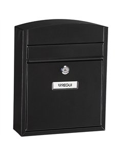 BUZON COMPACT NEGRO 24x8x29 ARREGUI 2