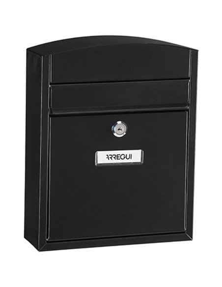 BUZON COMPACT NEGRO 24x8x29 ARREGUI