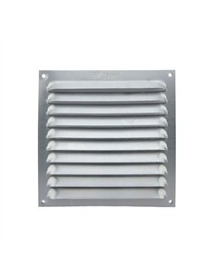 REJILLA VENTILACION ALUMINIO NATURAL 15x30cm MEVAL