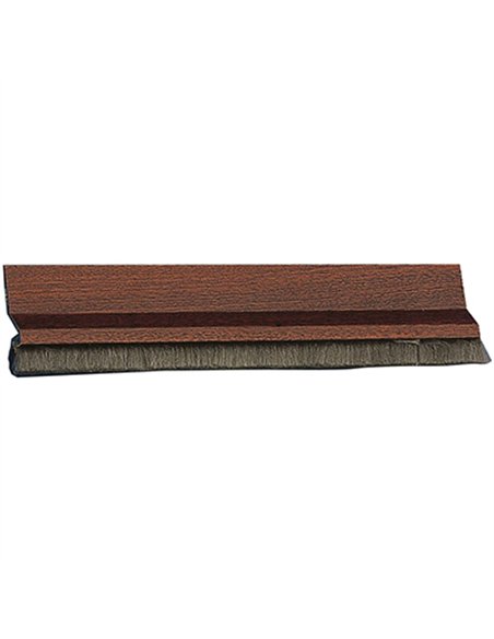 BURLETE PUERTA N 2 DE 1000mm ALUMINIO SAPELI 2387 AMIG