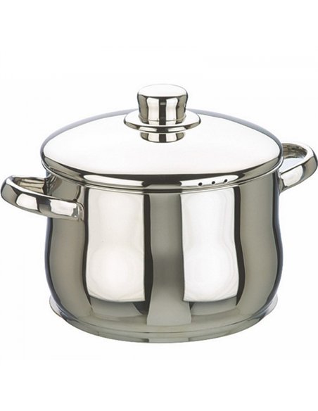OLLA INOXIDABLE CON TAPA 22cm OSLO 662222 IBILI