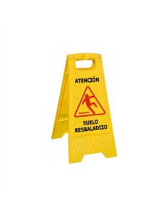 Caballete señal suelo mojado 62cm 91033