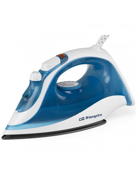 PLANCHA VAPOR SUELA CERAMICA 2.000w SV-2025 ORBEGOZO