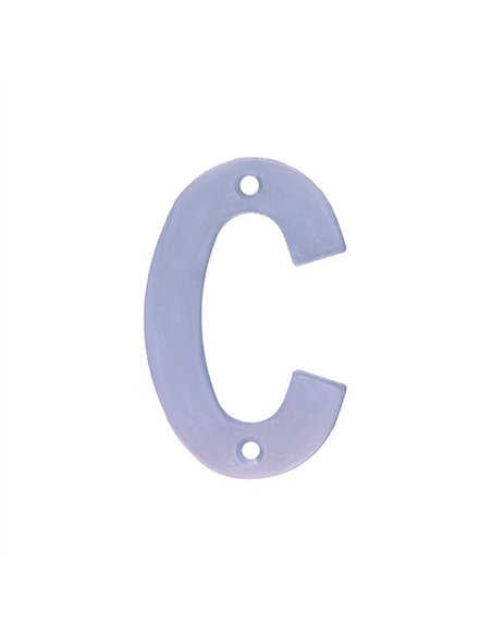 LETRA C INOX 10cm 6764 AMIG