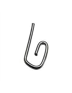 BLISTER 20 CORCHETES FRUNCIR CORTINA METALICO