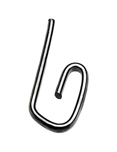 BLISTER 20 CORCHETES FRUNCIR CORTINA METALICO 2