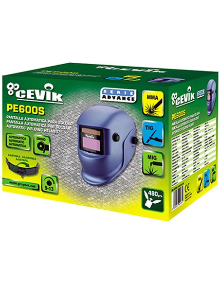 PANTALLA SOLDAR AUTOMATICA CE-PE600S/400S CEVIK