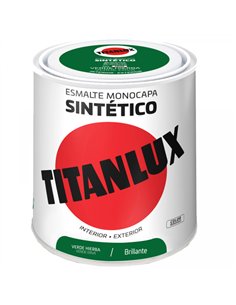 ESMALTE VERDE HIERBA 750ml 514 TITANLUX