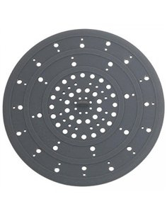 REJILLA FREGADERO SILICONA GRIS 12cm 53011 WENKO