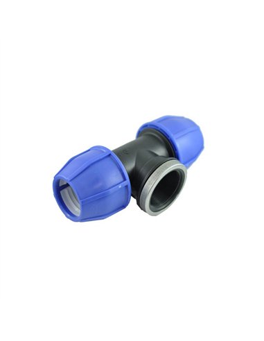 CONECTOR COMPRESION TE R/HEMBRA 25x3/4