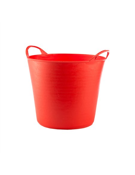 Capazo plastico rojo 26lt cap26r plasvidavi