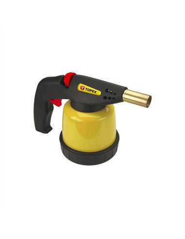 SOPLETE CARTUCHO METALICO CON PIEZO 190gr 44E141 TOPEX