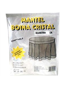 Boina cristal mesa camilla redonda 70cm 2