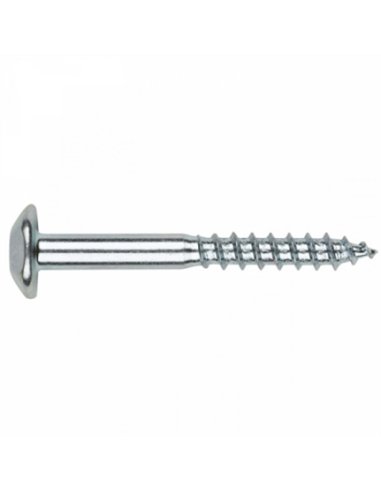 CAJA 100 TORNILLO INVIOLABLE 7x30mm ZIN INV7030 INDEX