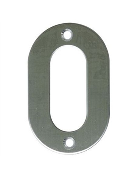 NUMERO 0 INOX 10cm 6768 AMIG
