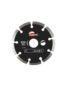 Disco diamante general obra 115mm segmentado 66115 leman