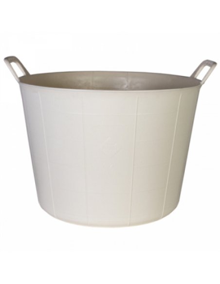 CAPAZO PLASTICO CREMA 40lt FLEXTUB NÂº3 88723 BOADA
