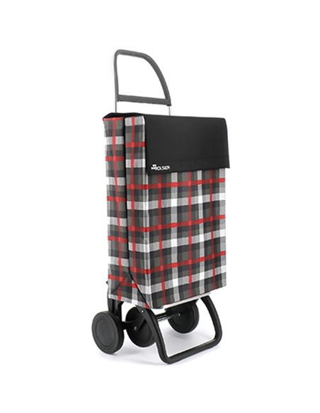 CARRO COMPRA 2+2 4R NYLON SCOTTISH MARENGO JEA036 ROLSER