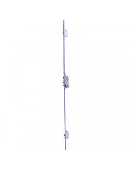 CERRADURA SEGURIDAD 3 PUNTOS BULONES FRENTE CROMO T2B3566LC C/LARGO TESA