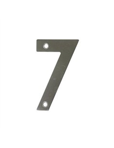 NUMERO 7 INOX 10cm 6775 AMIG