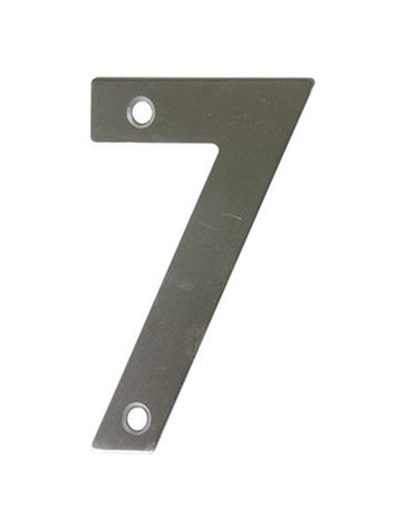 NUMERO 7 INOX 10cm 6775 AMIG