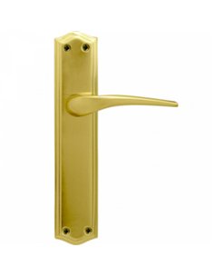 JUEGO MANIVELA TAPAPOMOS PLACA 60mm LAT PULIDO SATIN EQ-207 EQUAL 2