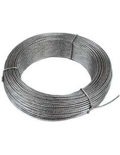 ROLLO 15mt CABLE ACERO 5mm 6x7+1 CR 2