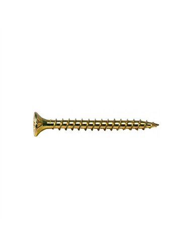 Caja 200 tornillo panel 3,5x30mm pozi bicromatado