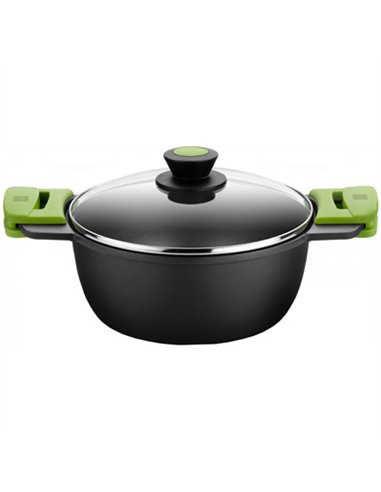 CACEROLA ALTA C/TAPA ALUMINIO FUNDIDO 20cm PRIOR 400320 BRA