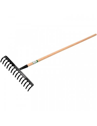 Rastrillo jardin 14 puas con mango 35784 flo