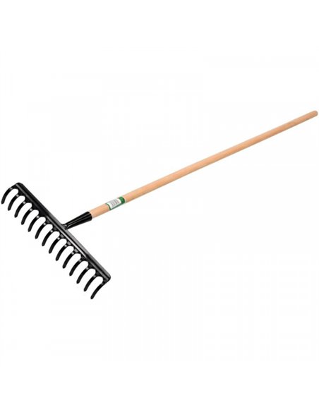 Rastrillo jardin 14 puas con mango 35784 flo