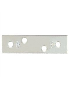 CAJA 100 PLACA RECTA ZINCADA 40mm 415 AMIG 2