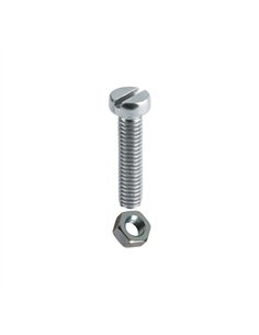 BLISTER 5 TORNILLO CON TUERCA 5x20mm DIN 84