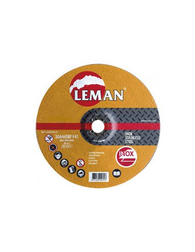 DISCO CORTE INOX 230x2mm 2302049.25 LEMAN