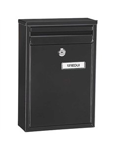 BUZON ZAGUAN NEGRO 22x8x32 ARREGUI 2