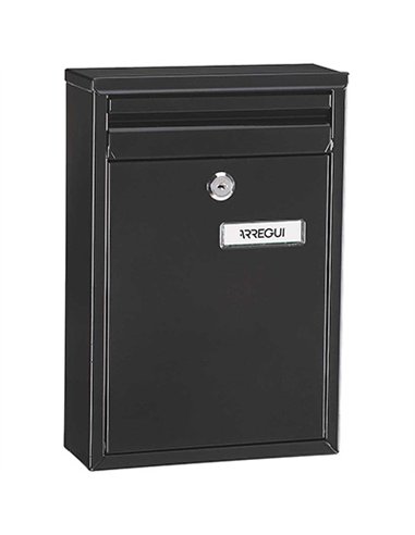 BUZON ZAGUAN NEGRO 22x8x32 ARREGUI