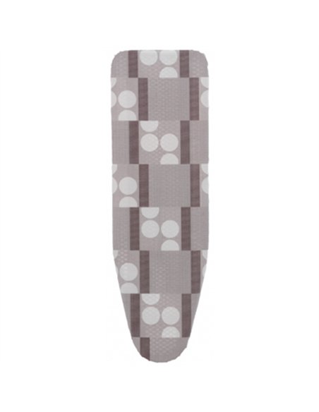 Funda mesa plancha 130x48cm muleton logos gris fur03 rolser