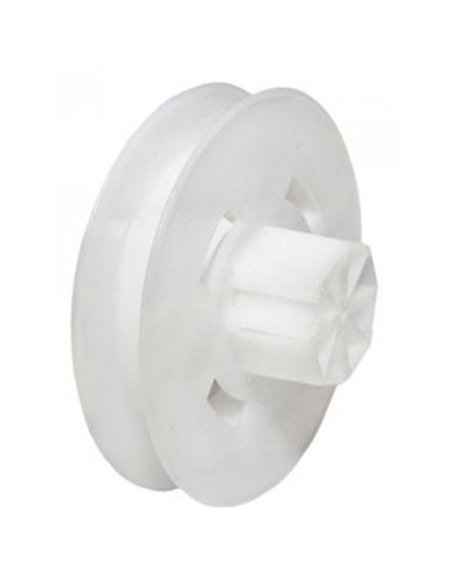 DISCO PLASTICO PERSIANA 120X40mm RODAMIENTO CINTA 20mm 70020254