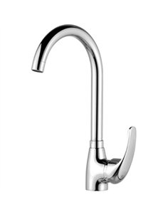 MONOMANDO FREGADERO CAÃ‘O CISNE VERTICAL CROMO 23603 ENKEL 2