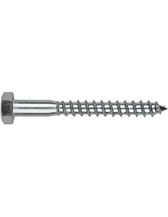 CAJA 100 TORNILLO BARRAQUERO 6x80mm DIN 571 AM 2