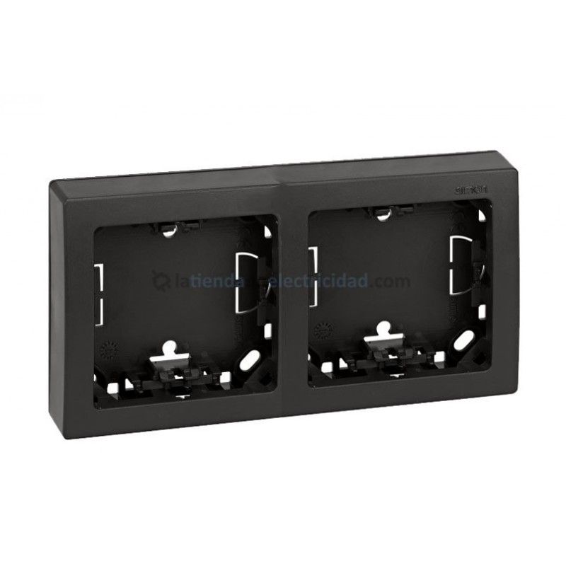Rahmen 2-elemente graphit Simon 73 LOFT 73620-62