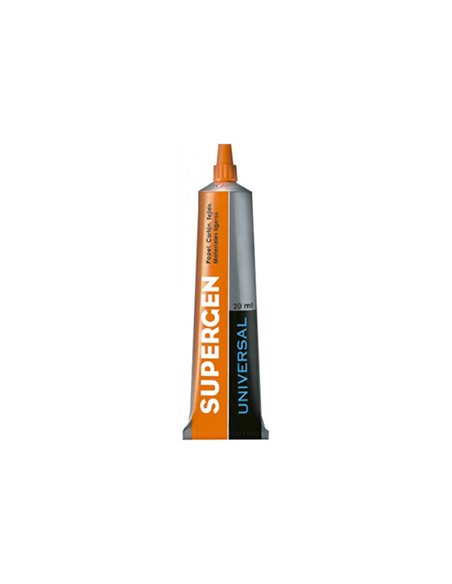 Tubo pegamento universal transparente 20ml 62602 supergen
