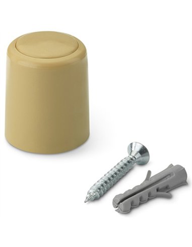 BLISTER 2 TOPES PUERTA C/TORNILLO BEIGE 3040-6+ INOFIX