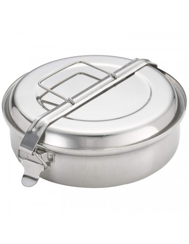 Fiambrera redonda inox 16cm 720616 ibili