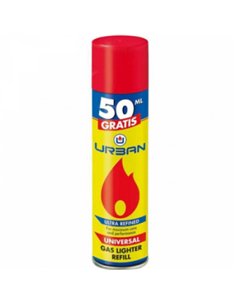 CARTUCHO GAS 250ml BUTANO PARA SOPLETE COCINA-ENCENDEDOR URBAN 2